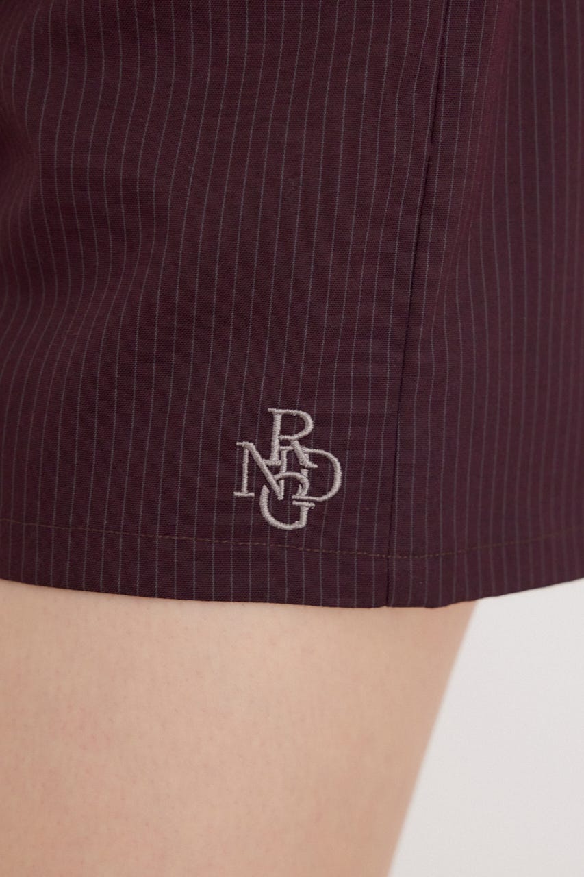 【一部店舗・WEB限定】【RIENDA GOLF】ラップデザインショートパンツ D/RED S