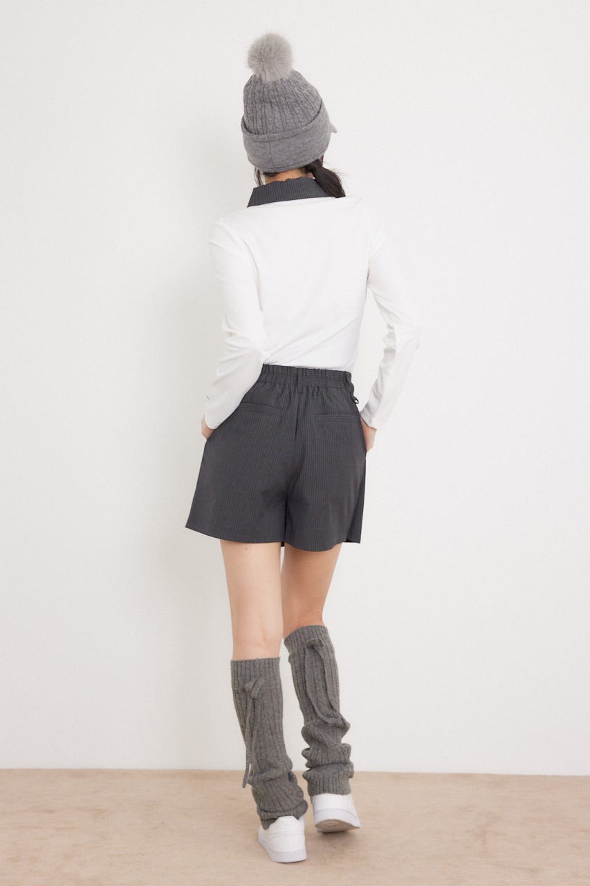【一部店舗・WEB限定】【RIENDA GOLF】ラップデザインショートパンツ GRY S
