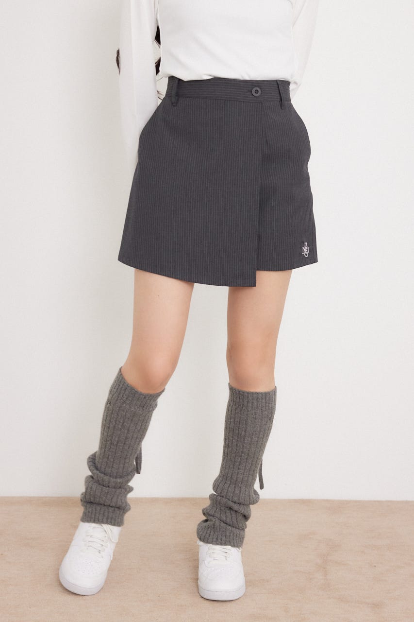 【一部店舗・WEB限定】【RIENDA GOLF】ラップデザインショートパンツ GRY S