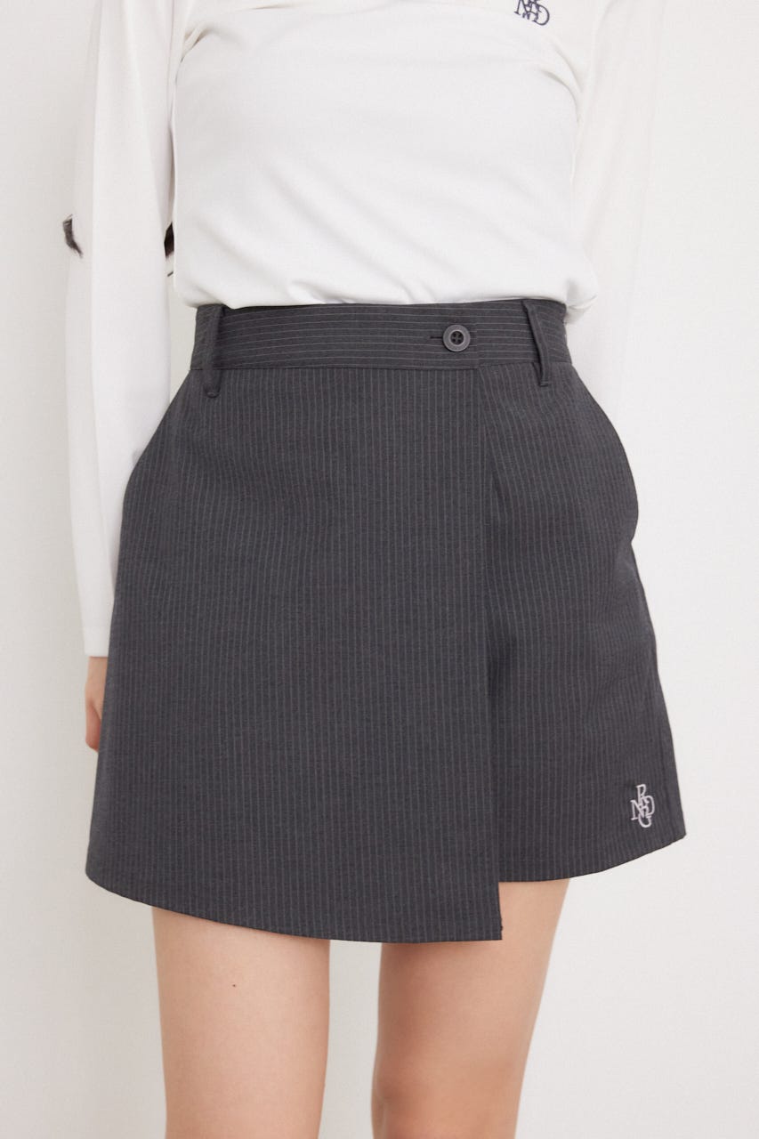 【一部店舗・WEB限定】【RIENDA GOLF】ラップデザインショートパンツ GRY S
