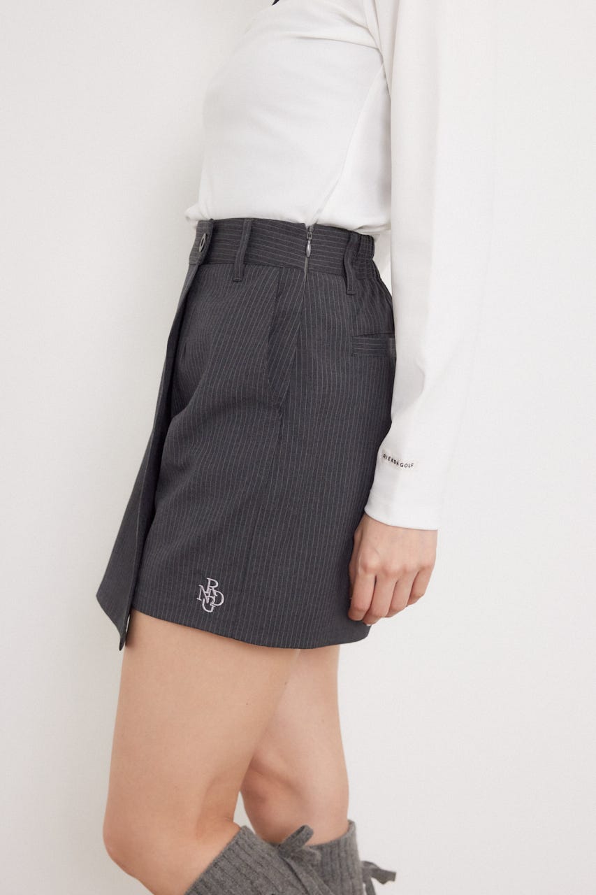 【一部店舗・WEB限定】【RIENDA GOLF】ラップデザインショートパンツ GRY S