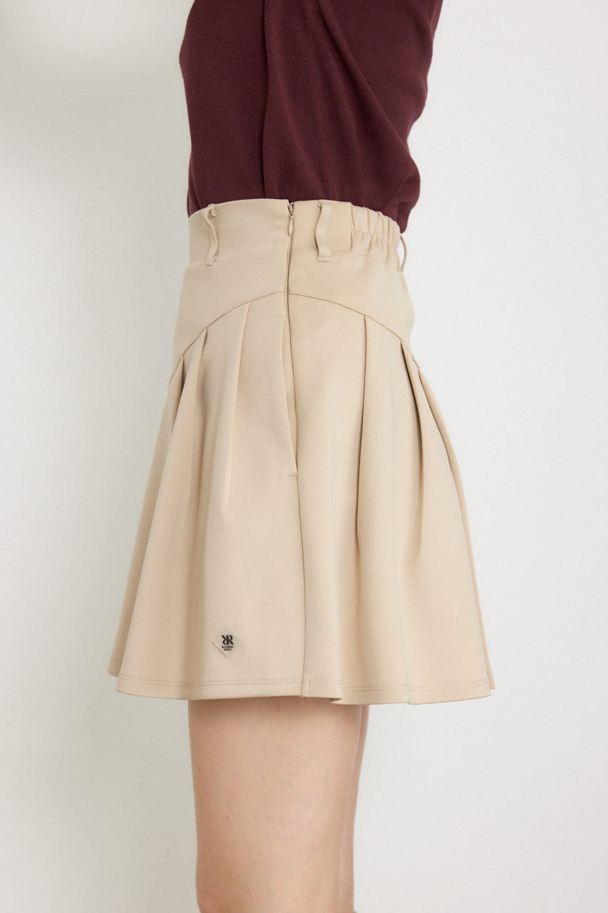 【一部店舗・WEB限定】【RIENDA GOLF】ベーシックポンチスカート BEG S