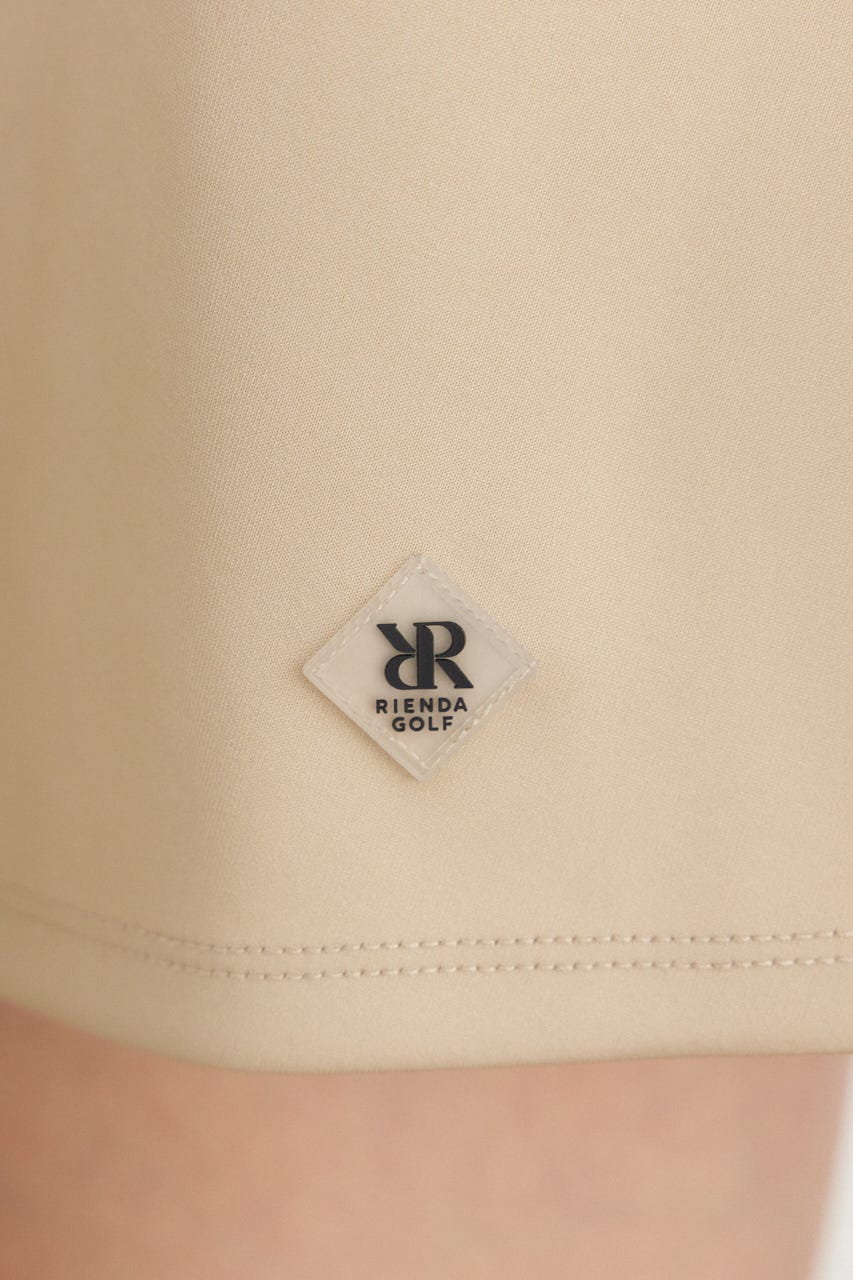 【一部店舗・WEB限定】【RIENDA GOLF】ベーシックポンチスカート BEG S