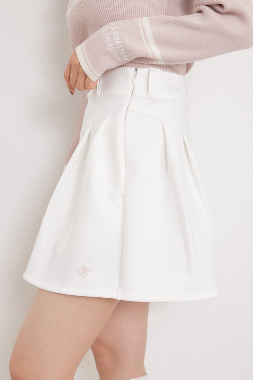 【一部店舗・WEB限定】【RIENDA GOLF】ベーシックポンチスカート WHT M