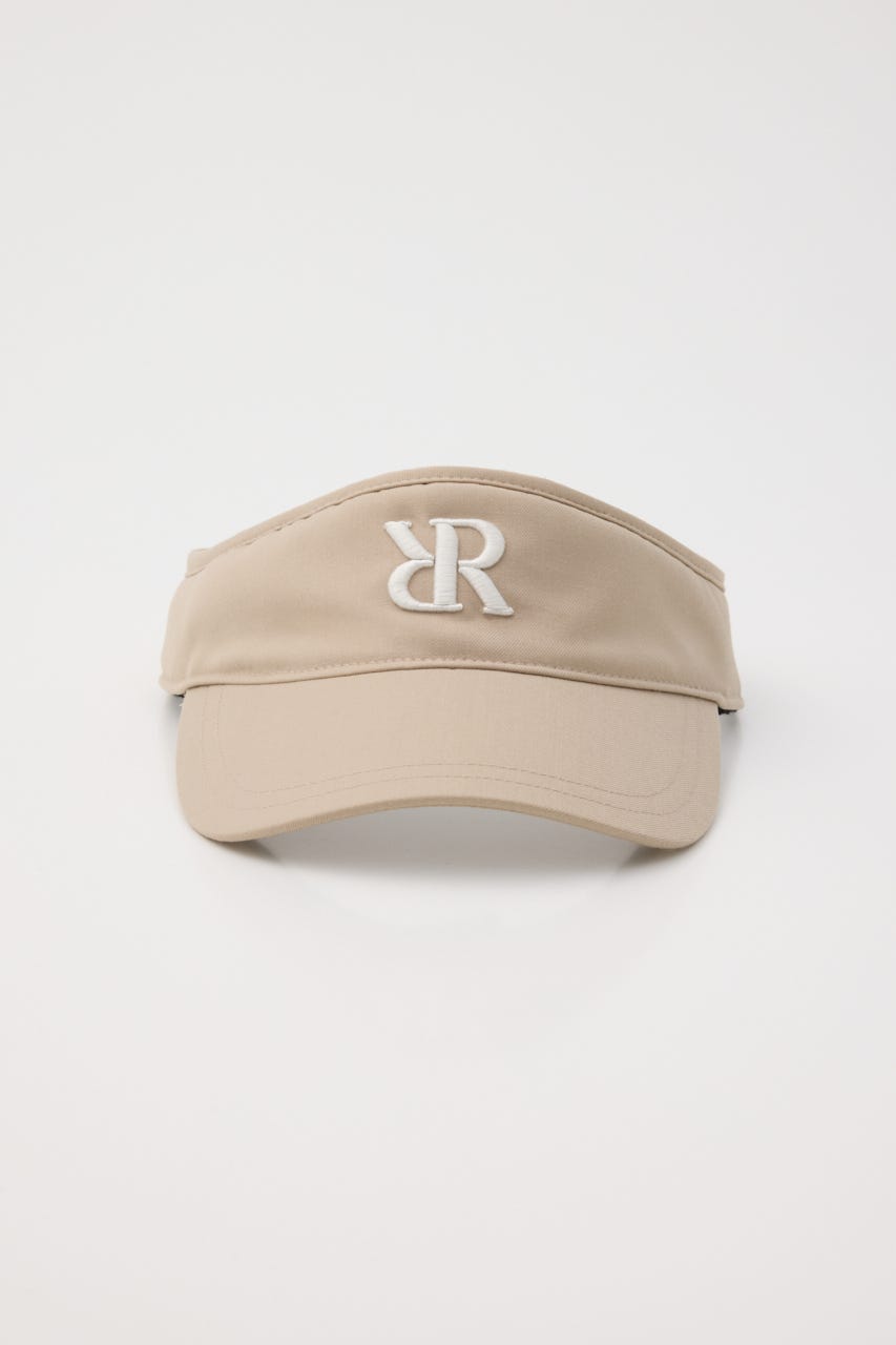 【一部店舗・WEB限定】【RIENDA GOLF】ベーシックロゴサンバイザー BEG FREE