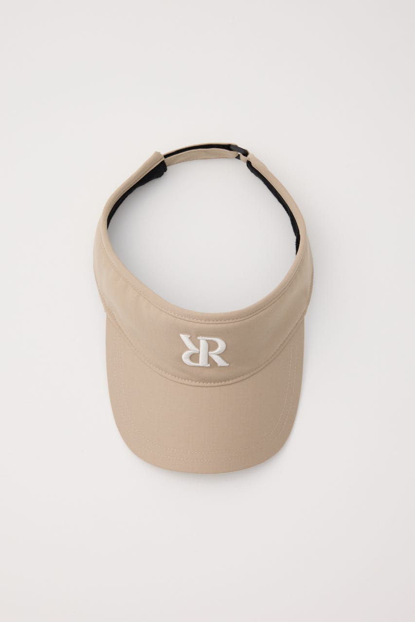 【一部店舗・WEB限定】【RIENDA GOLF】ベーシックロゴサンバイザー BEG FREE