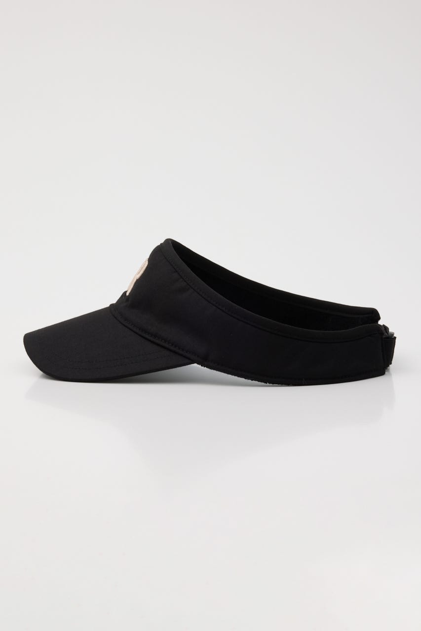 【一部店舗・WEB限定】【RIENDA GOLF】ベーシックロゴサンバイザー BLK FREE