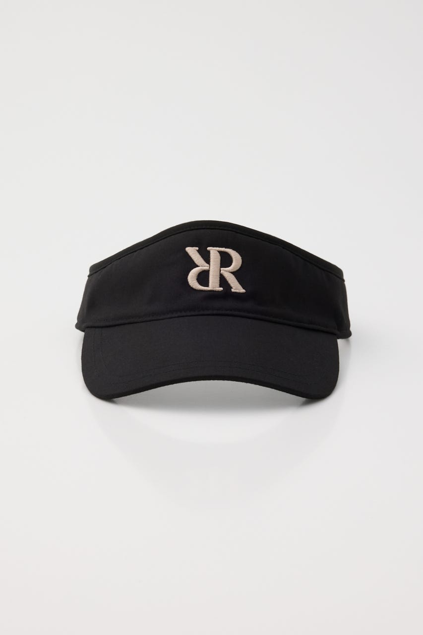 【一部店舗・WEB限定】【RIENDA GOLF】ベーシックロゴサンバイザー BLK FREE