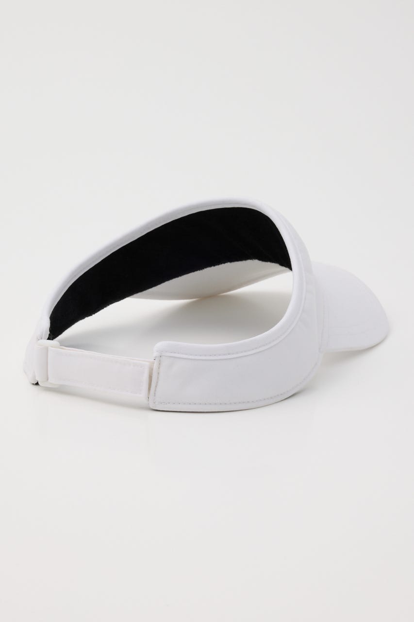 【一部店舗・WEB限定】【RIENDA GOLF】ベーシックロゴサンバイザー WHT FREE