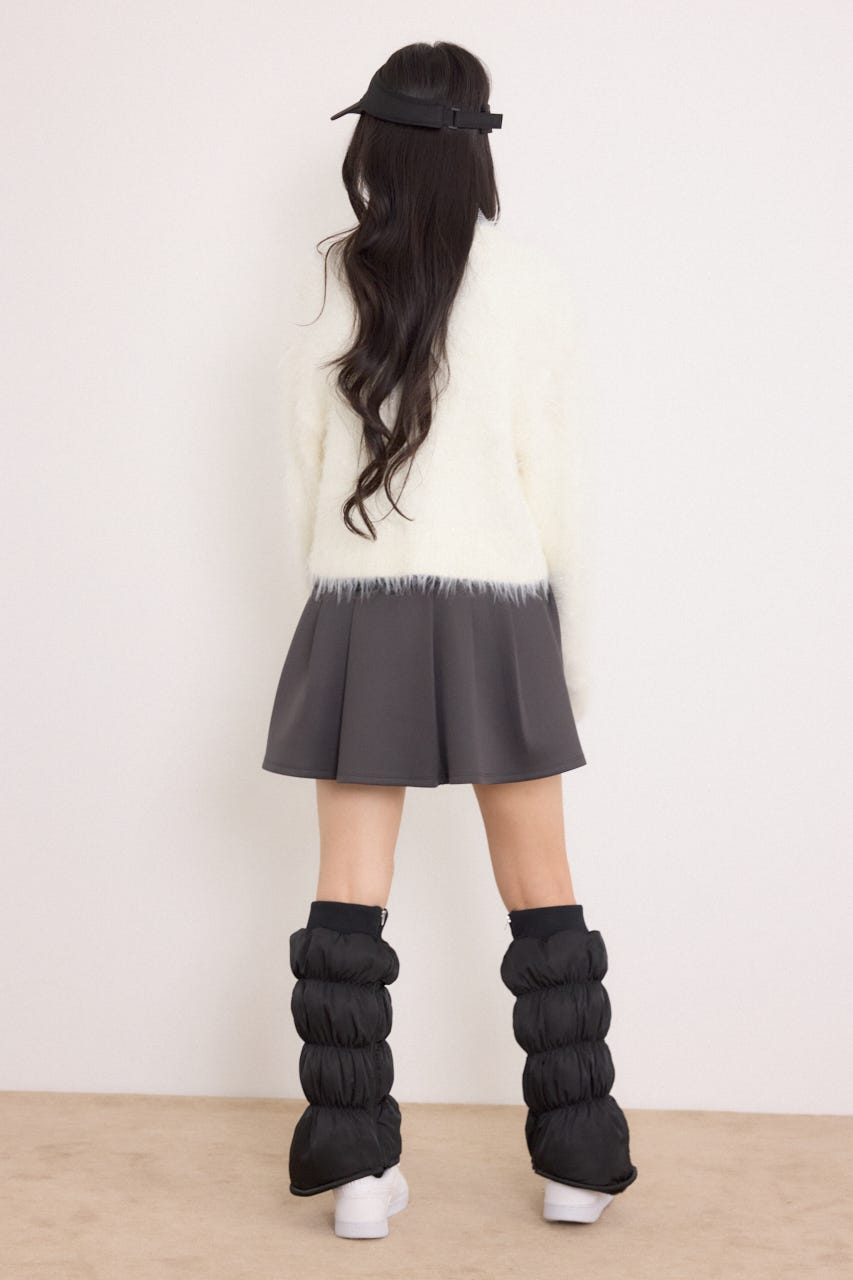 【一部店舗・WEB限定】【RIENDA GOLF】ラメシャギーカーデトップス WHT FREE