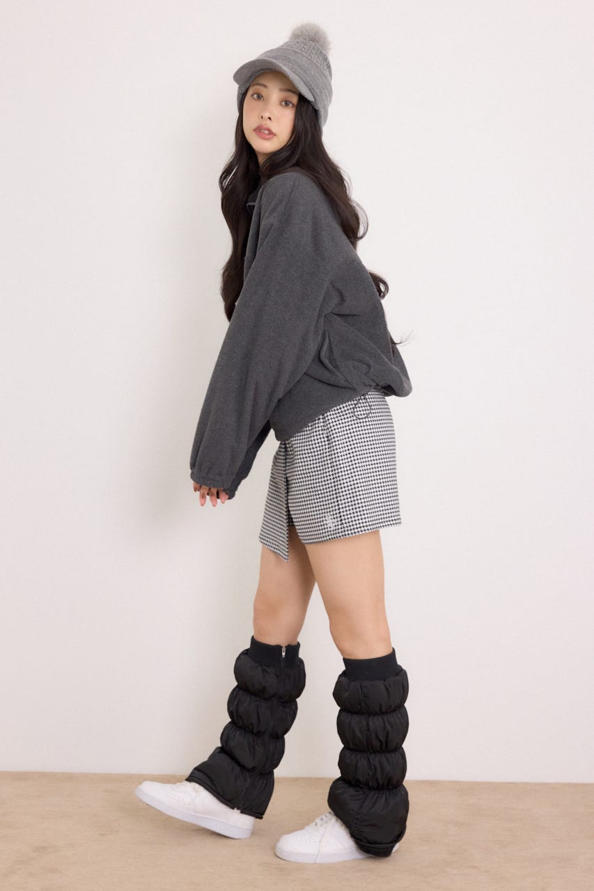 【一部店舗・WEB限定】【RIENDA GOLF】ハーフジップフリーストプルオーバー D/GRY S