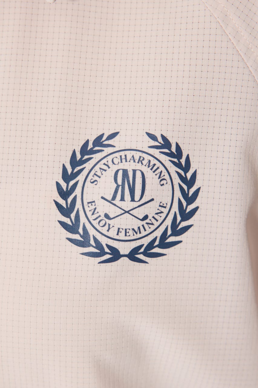 【一部店舗・WEB限定】【RIENDA GOLF】バイカラージップポイントブルゾン PNK S