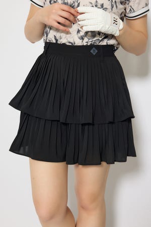 【一部店舗・WEB限定】【RIENDA GOLF】プリーツティアードスカート
