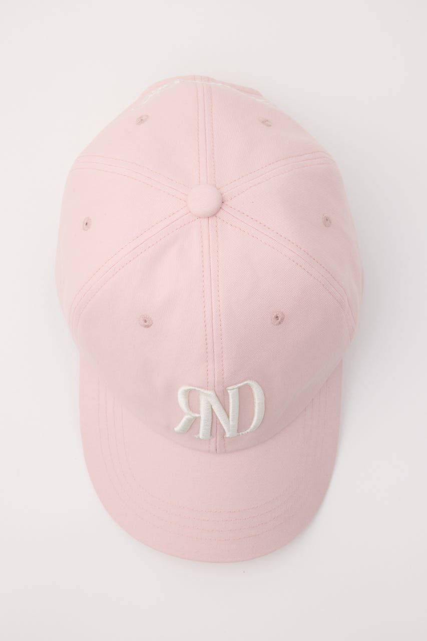 【一部店舗・WEB限定】【RIENDA GOLF】RND配色ロゴキャップ PNK FREE