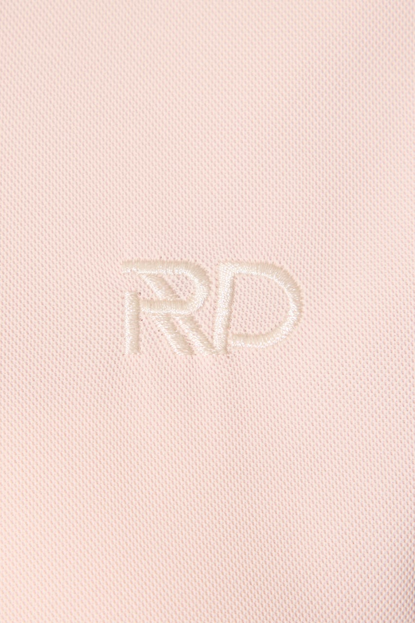 【一部店舗・WEB限定】【RIENDA GOLF】ラインコンパクトポロトップス PNK M