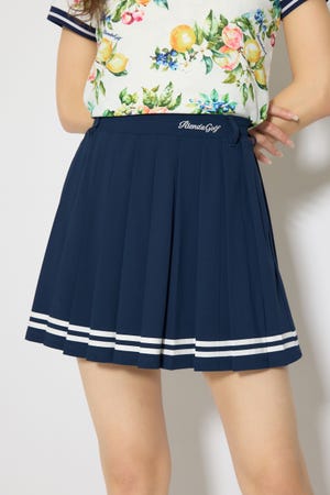 【一部店舗・WEB限定】【RIENDA GOLF】ラインプリーツフレアスカート