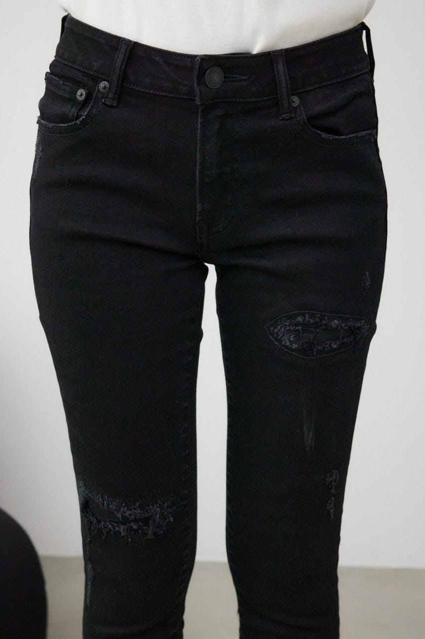 AZUL BY MOUSSY | AZUL DENIM リペアスキニーデニム (スキニー