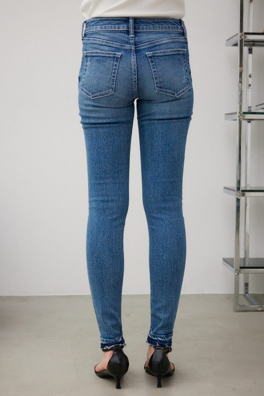 AZUL DENIM リペアスキニーデニム BLU L