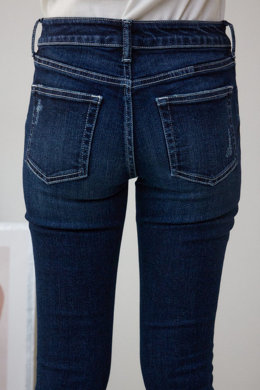 あずページ AZUL BY MOUSSY | AZUL DENIM リペアスキニーデニム (スキニー