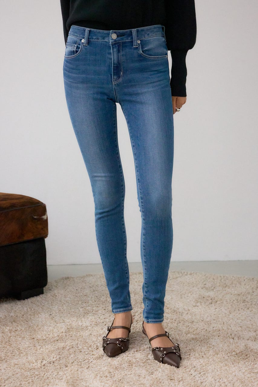 23×DENIM スキニーデニム ブルー AZUL BY MOUSSY AZUL DENIM スキニーデニム BLU -ファッション