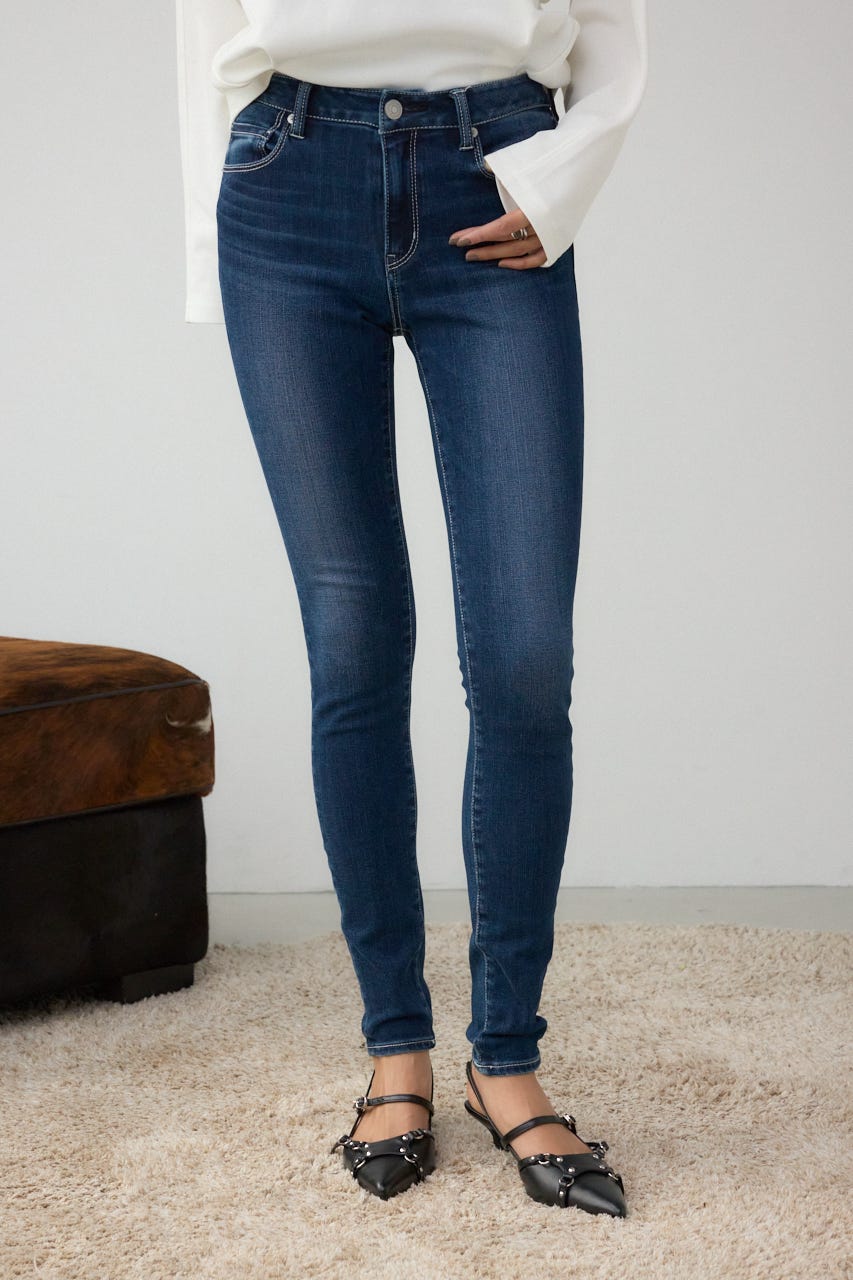 マラキア デニム スキニー ブラック AZUL DENIM リペアスキニーデニム｜WOMEN｜250HAS12-002K｜AZUL