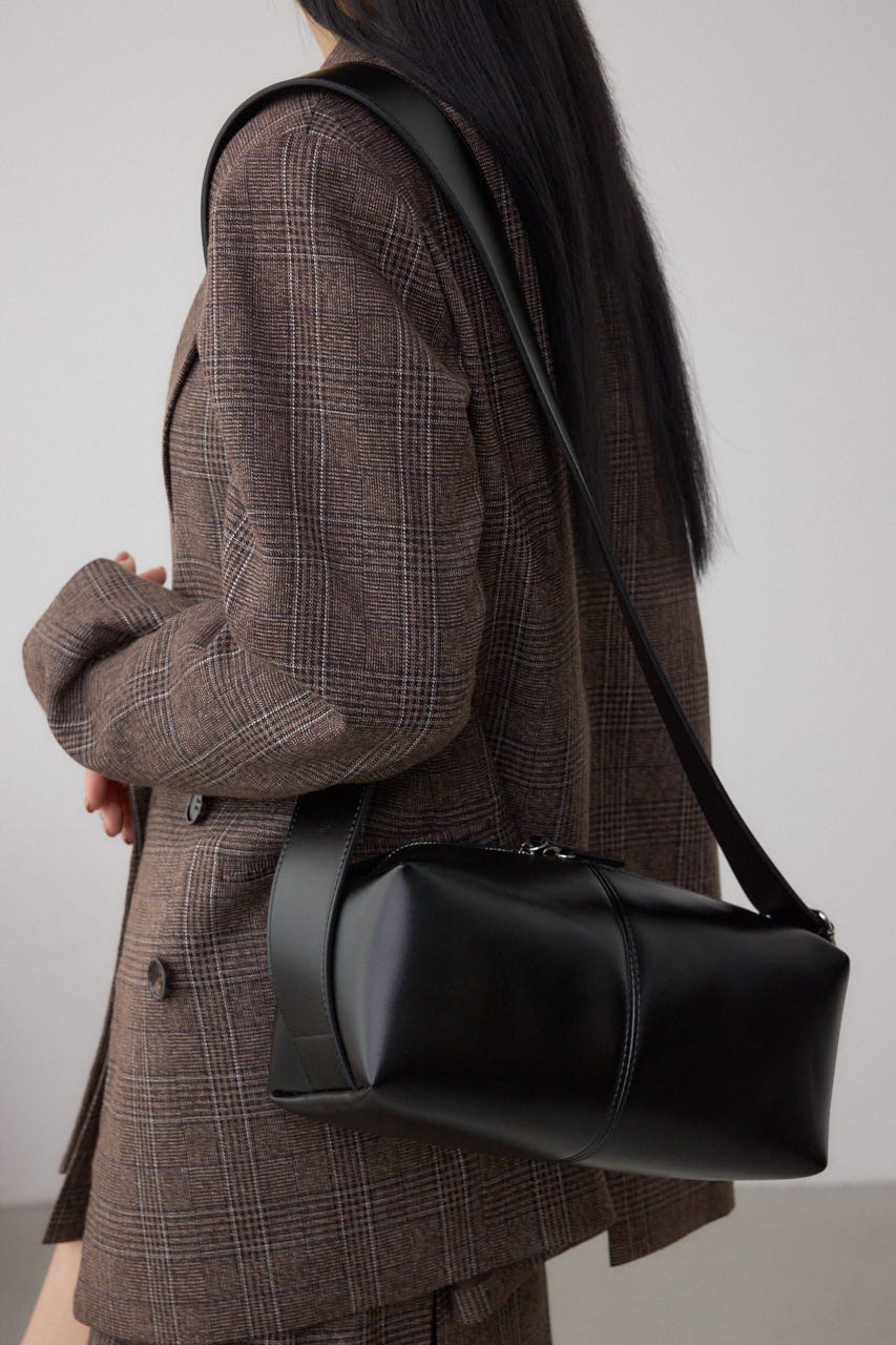 【WEB限定】スクエアショルダーバッグ BLK FREE