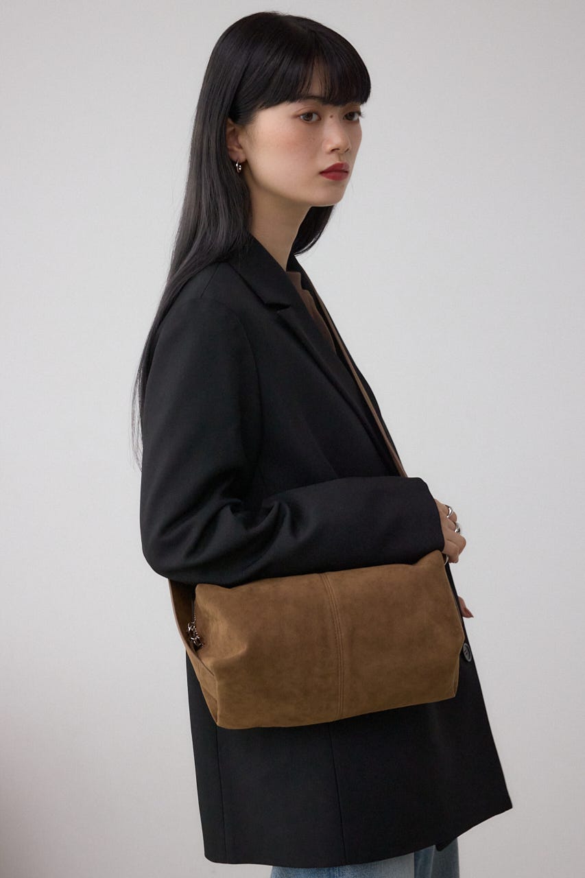 【WEB限定】スクエアショルダーバッグ BRN FREE