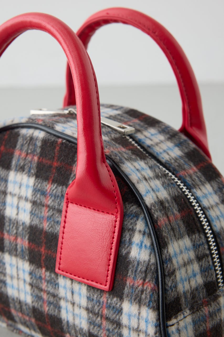 【WEB限定】マイクロミニボストンバッグ 柄BLK FREE