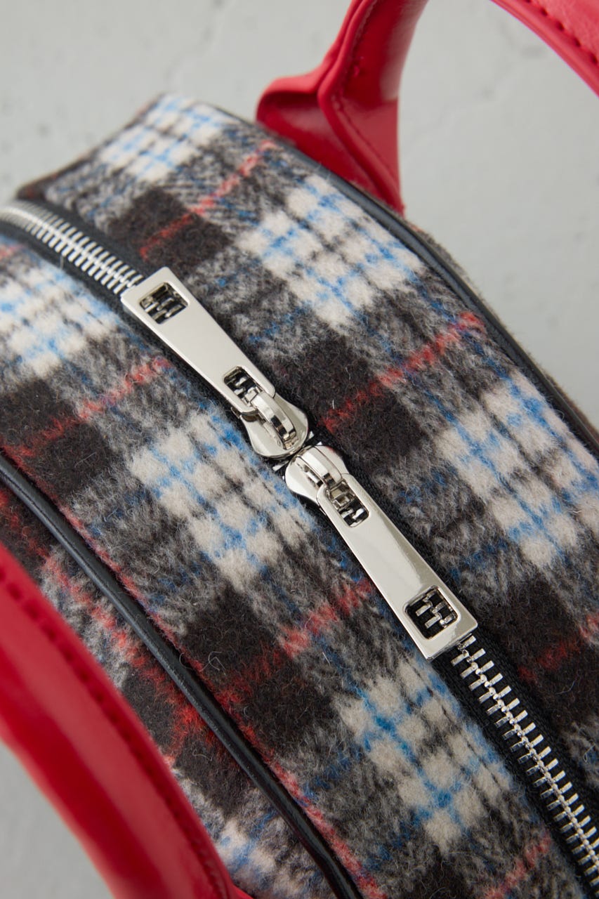 【WEB限定】マイクロミニボストンバッグ 柄BLK FREE