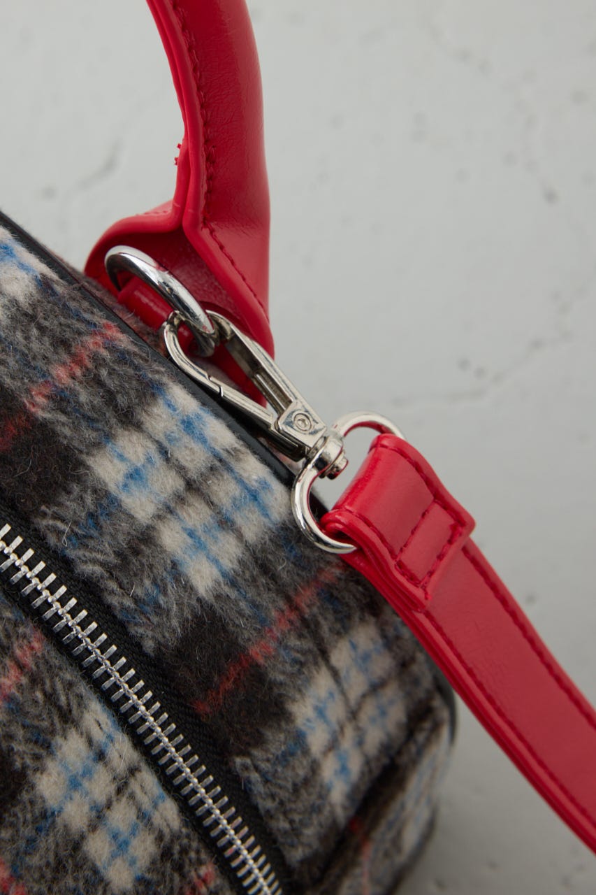 【WEB限定】マイクロミニボストンバッグ 柄BLK FREE