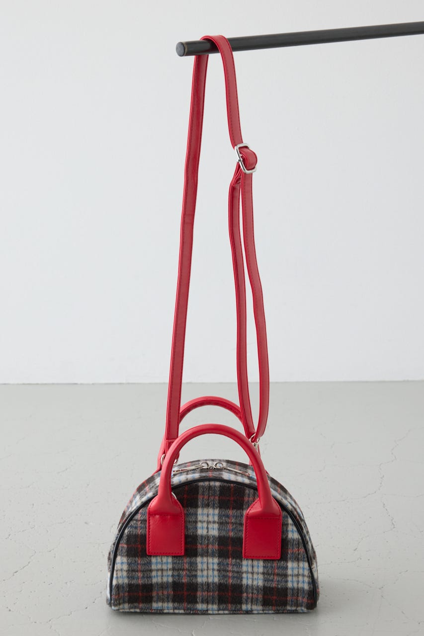 【WEB限定】マイクロミニボストンバッグ 柄BLK FREE