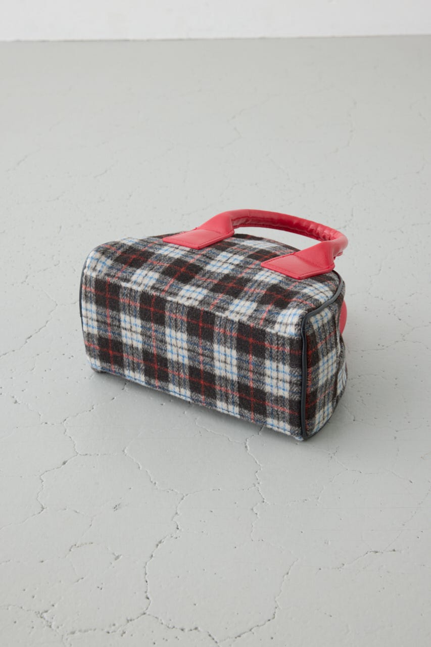 【WEB限定】マイクロミニボストンバッグ 柄BLK FREE