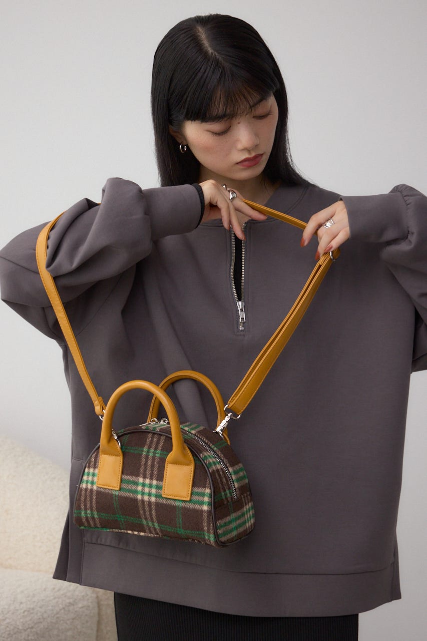 【WEB限定】マイクロミニボストンバッグ 柄BRN FREE