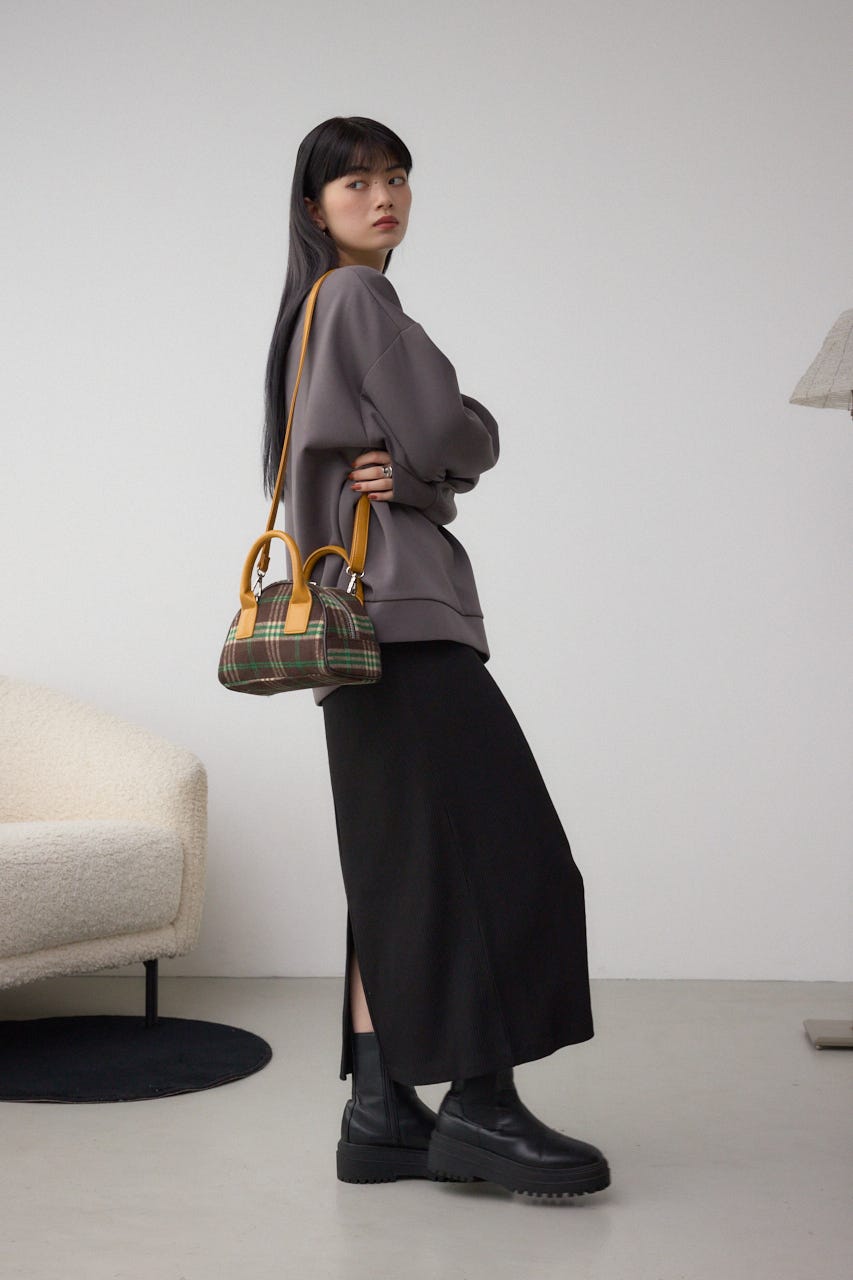 【WEB限定】マイクロミニボストンバッグ 柄BRN FREE