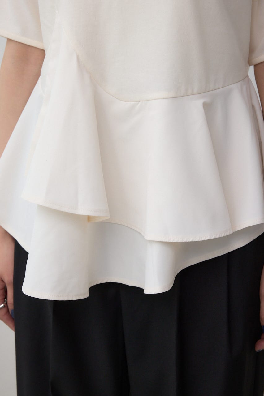 ペプラムカットフレアトップス IVOY FREE