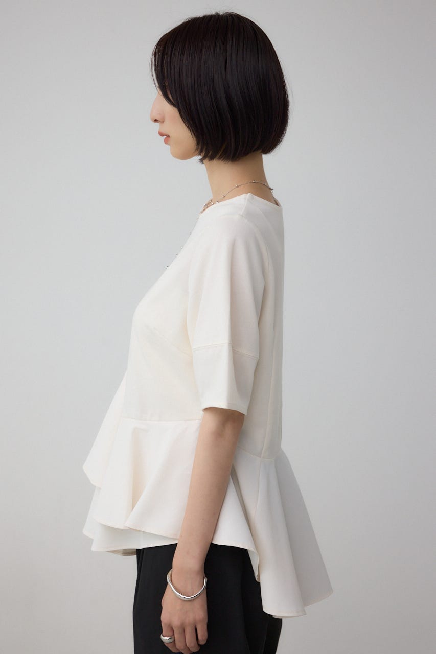ペプラムカットフレアトップス IVOY FREE