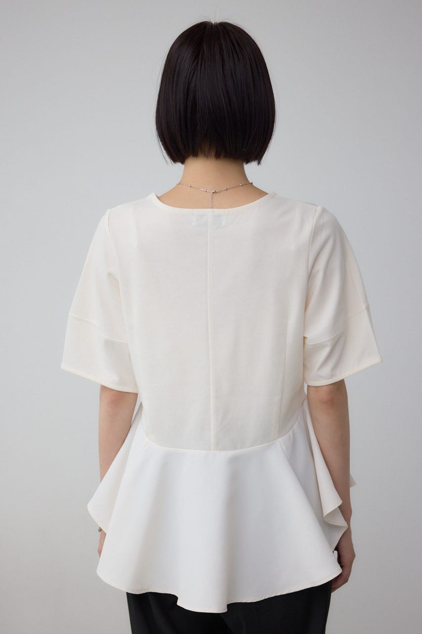 ペプラムカットフレアトップス IVOY FREE