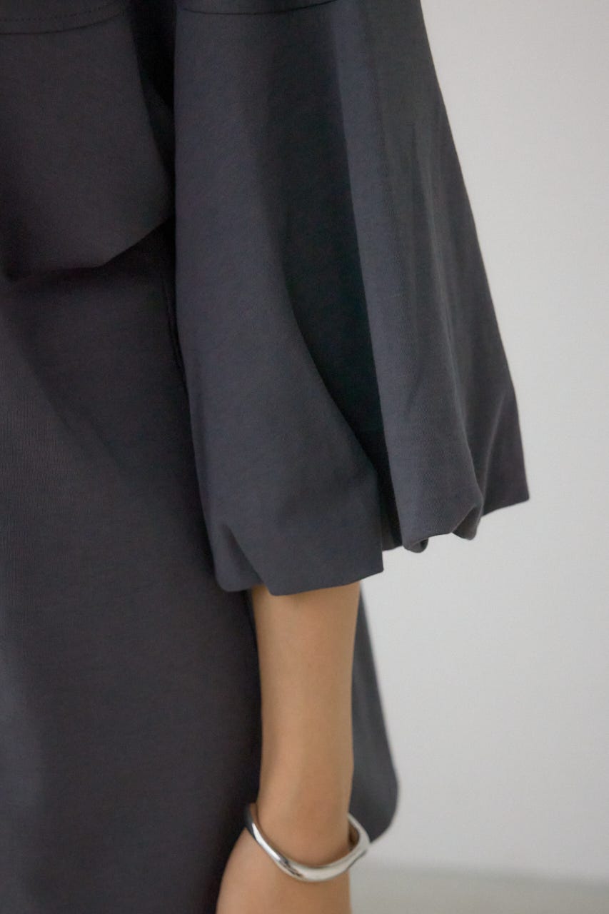 ドロストトッパーカーディガン C.GRY FREE