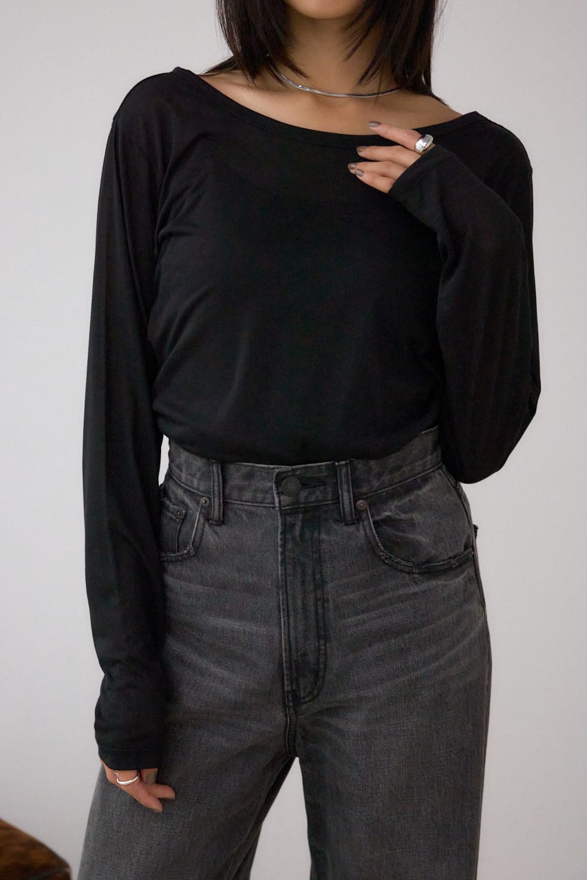 AZUL BY MOUSSY | シアーロングスリーブTシャツ (Tシャツ