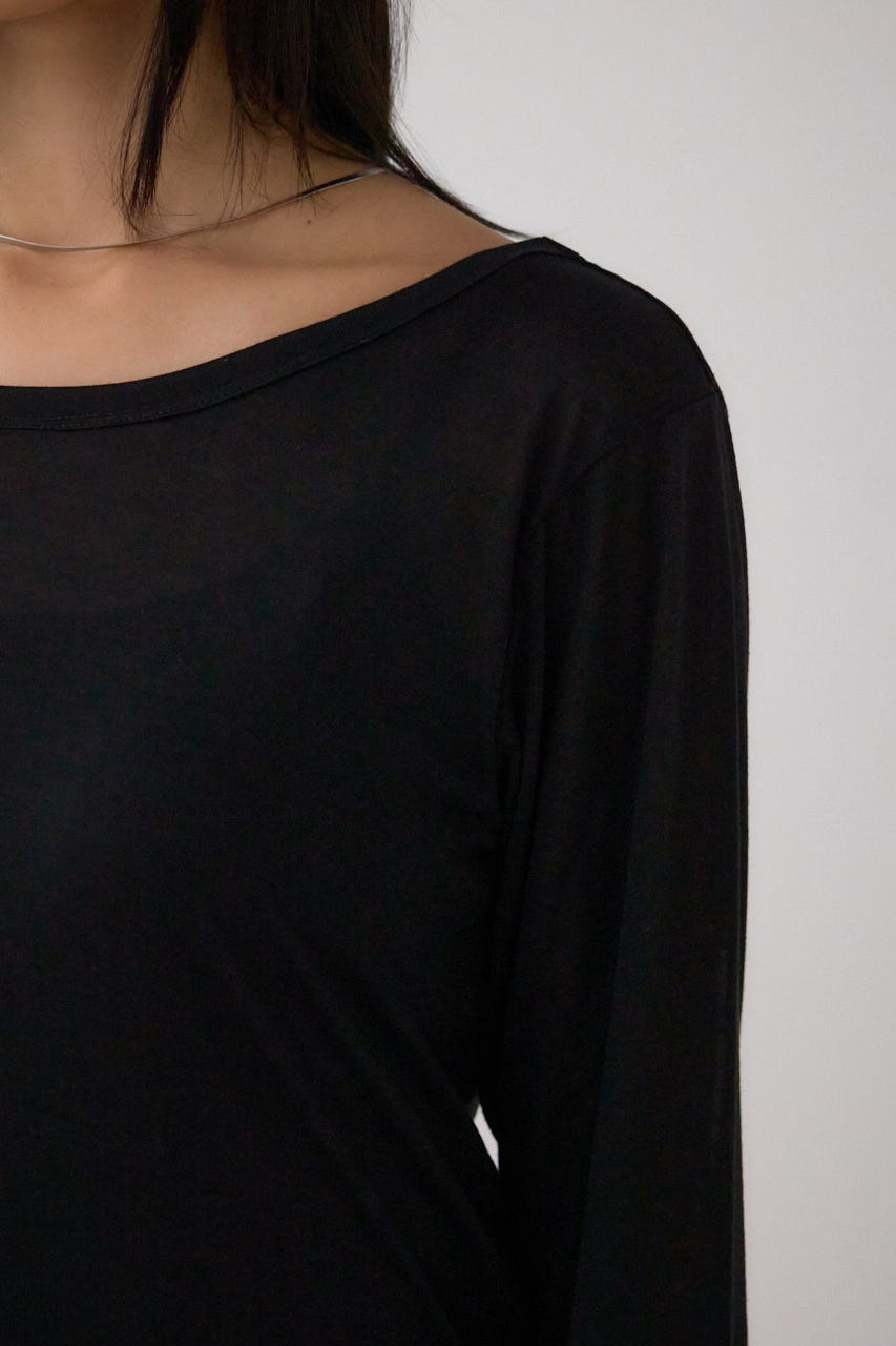 AZUL BY MOUSSY | シアーロングスリーブTシャツ (Tシャツ