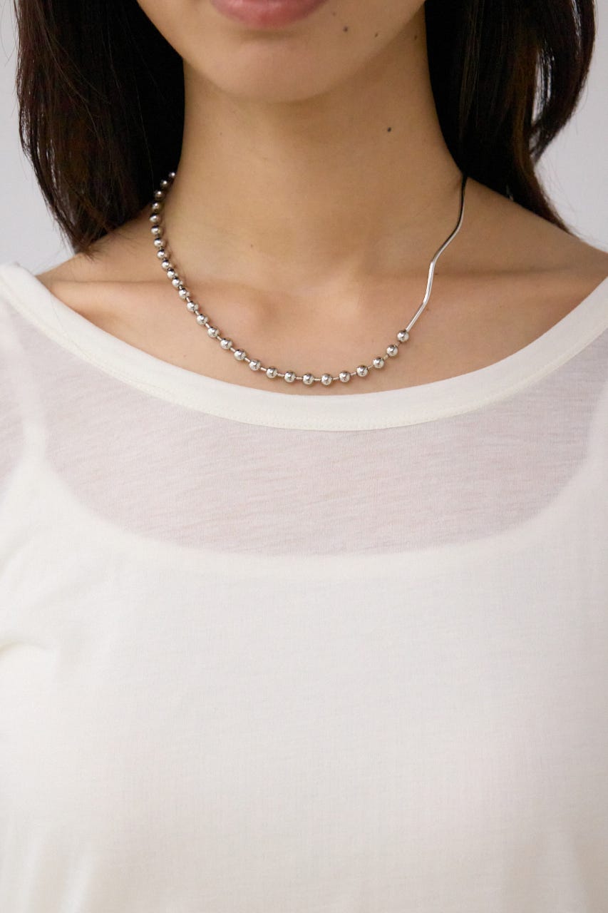 シアーロングスリーブTシャツ IVOY FREE