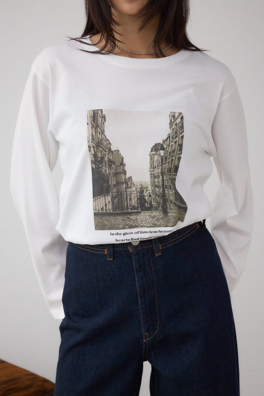 AZUL BY MOUSSY | アソートフォトロングスリーブTシャツ (T