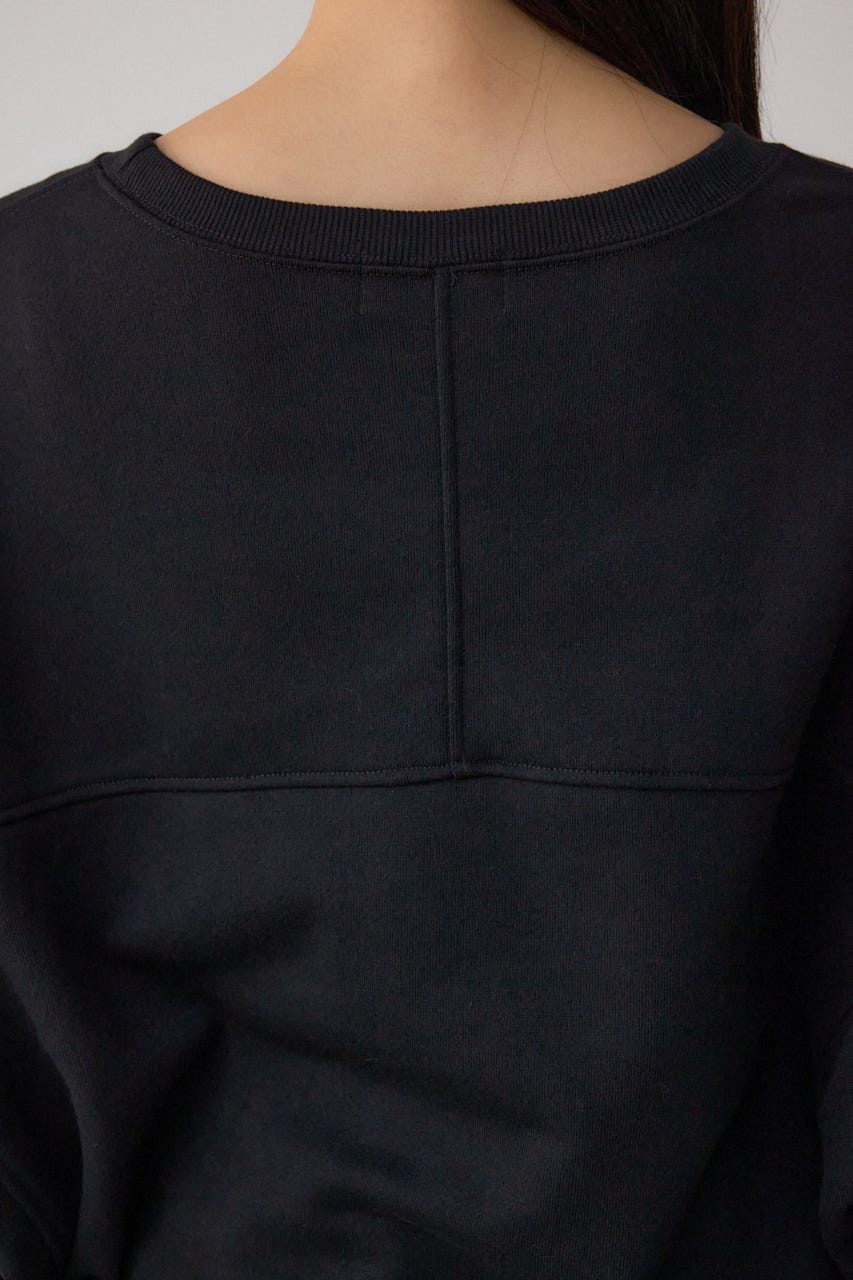 フォトプリントスウェット BLK FREE