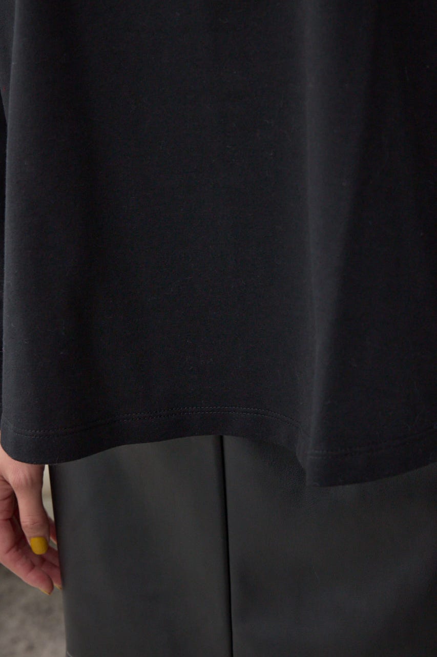 アソートプリントロングTシャツ BLK FREE