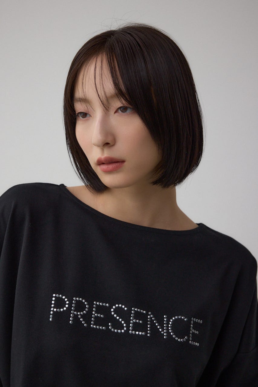 アソートプリントロングTシャツ BLK FREE