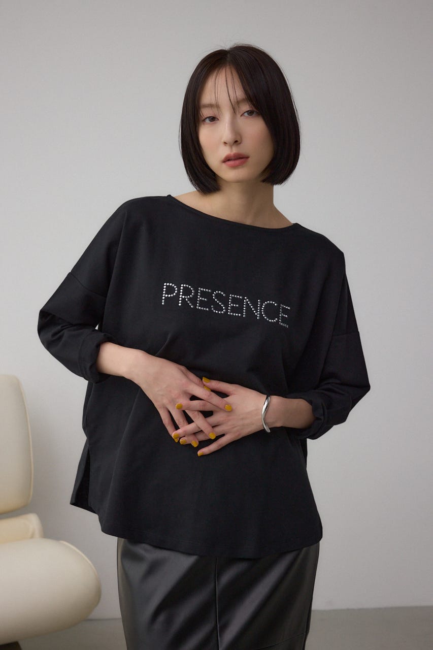 アソートプリントロングTシャツ BLK FREE