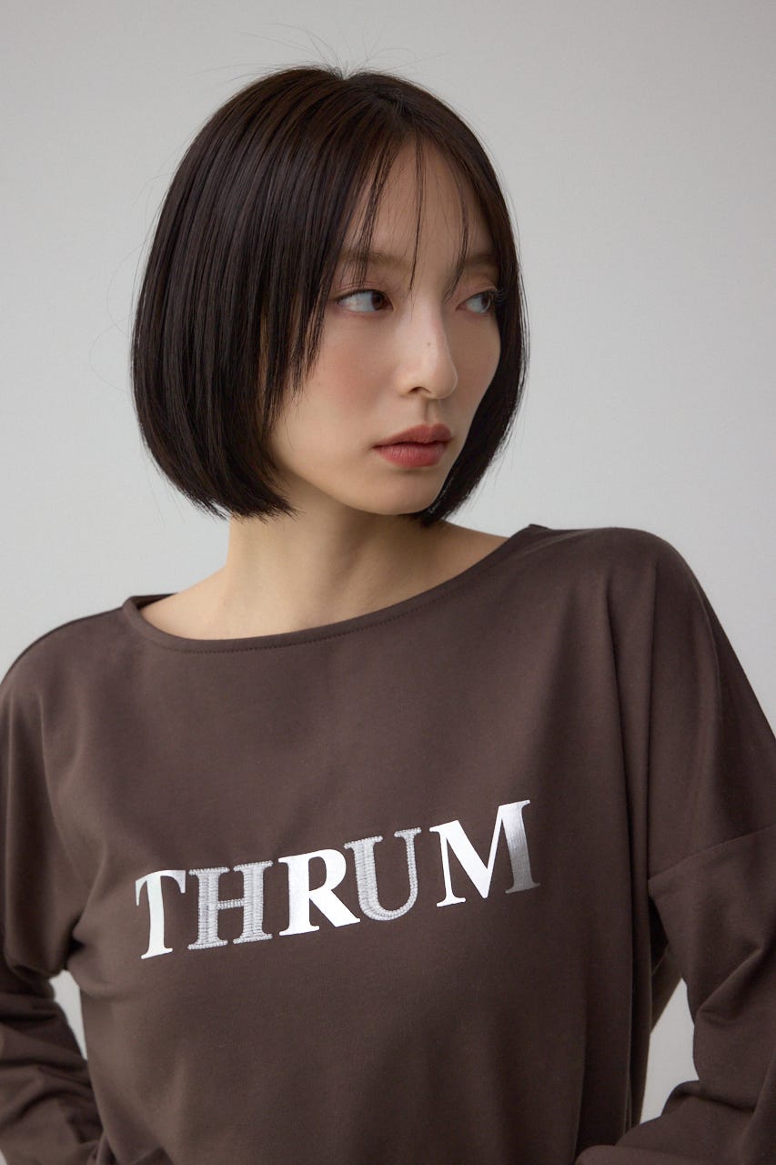 アソートプリントロングTシャツ BRN FREE