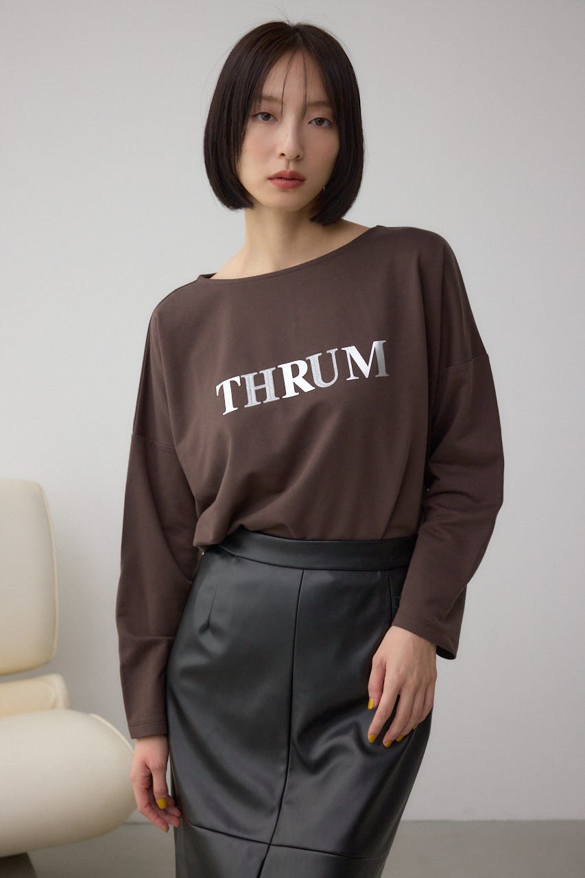 アソートプリントロングTシャツ BRN FREE