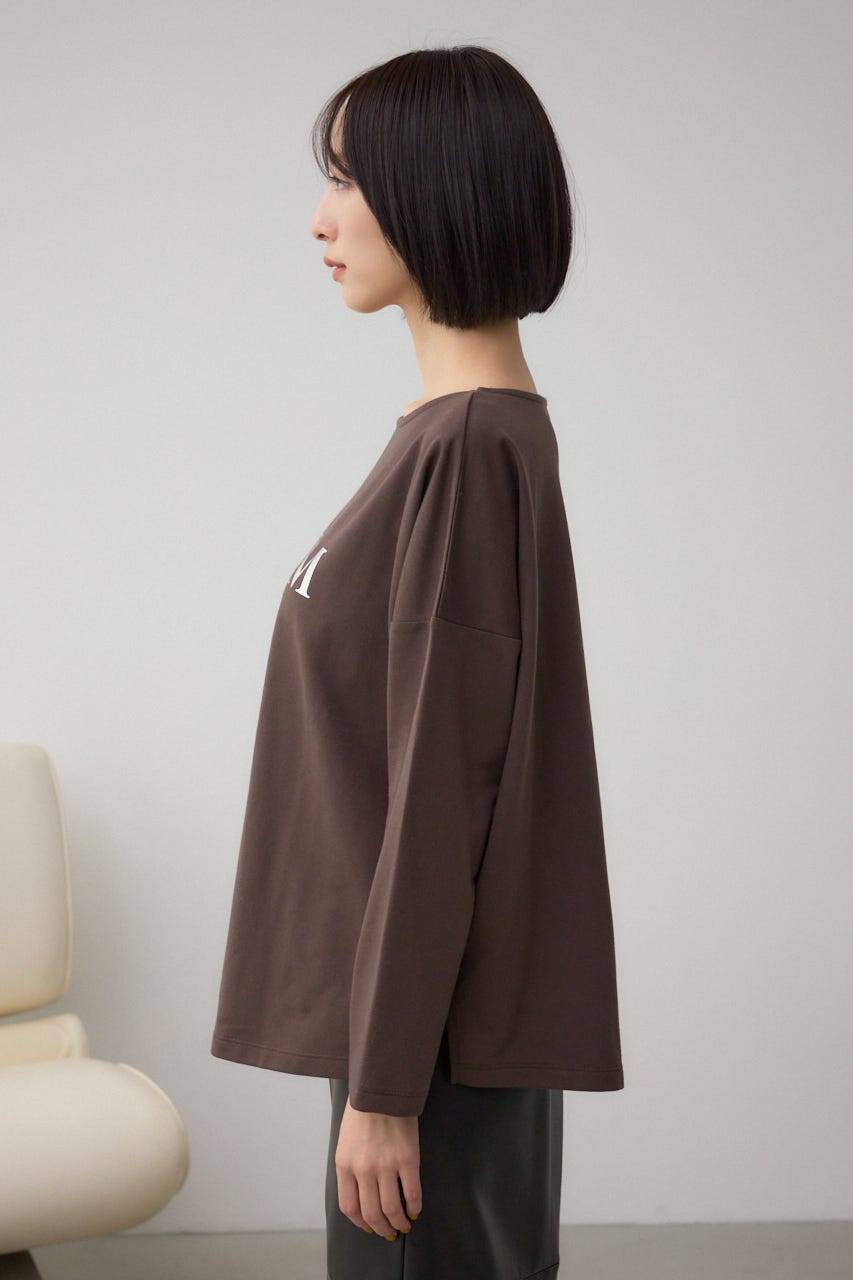 アソートプリントロングTシャツ BRN FREE
