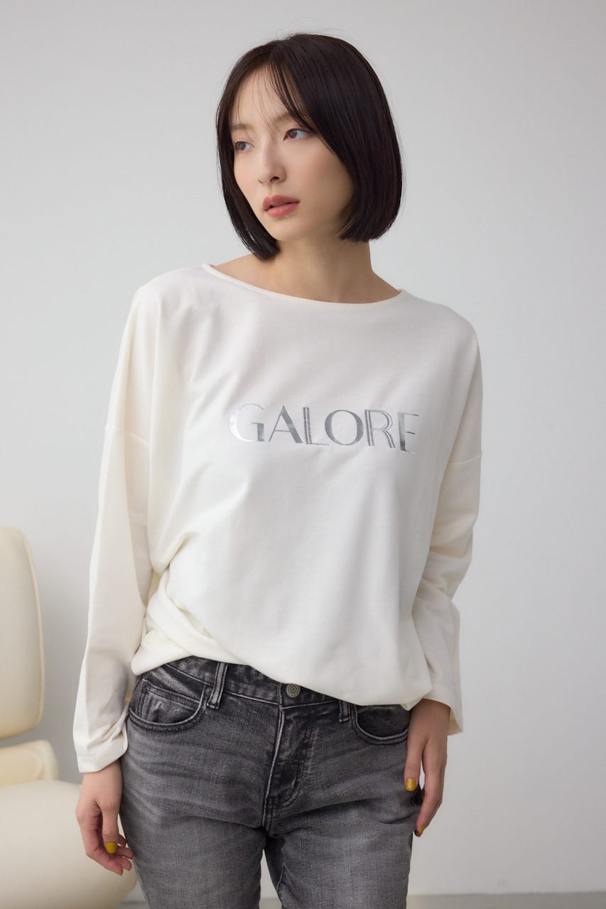 アソートプリントロングTシャツ O/WHT FREE